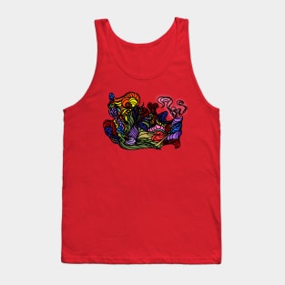 Whimsical landscape Tank Top